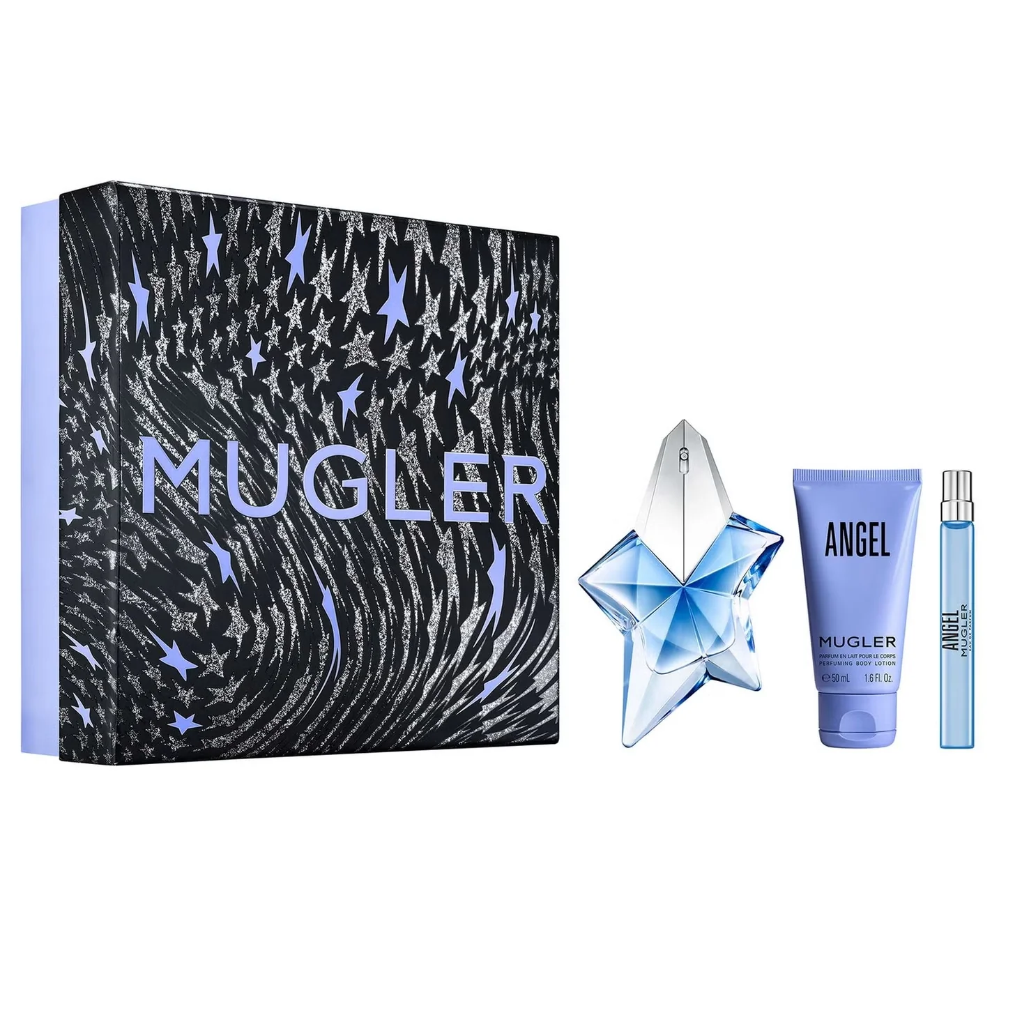 Angel by Thierry Mugler 50ml EDP 3 Piece Gift Set
