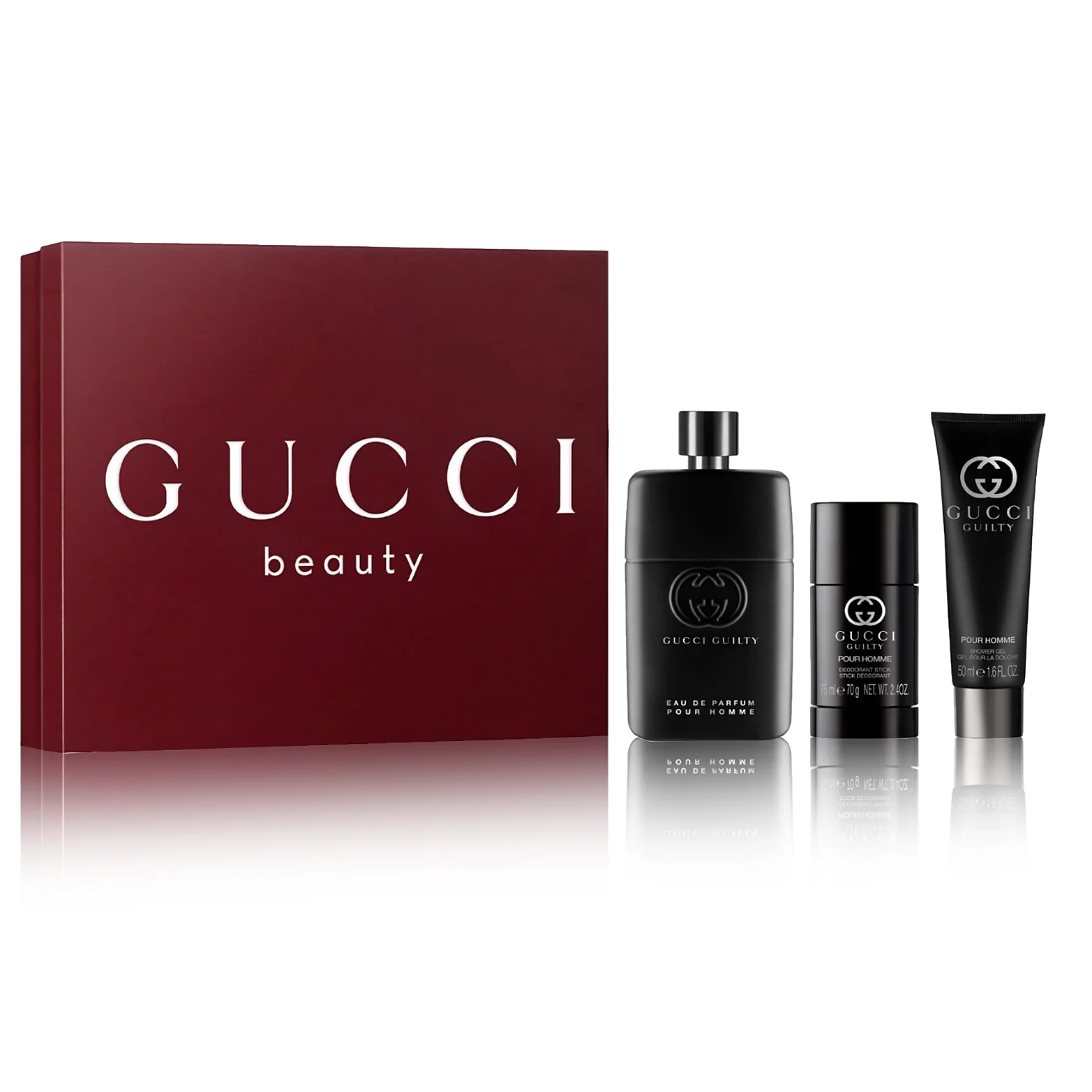 Gucci Guilty by Gucci 90ml EDP 3 Piece Gift Set for Men