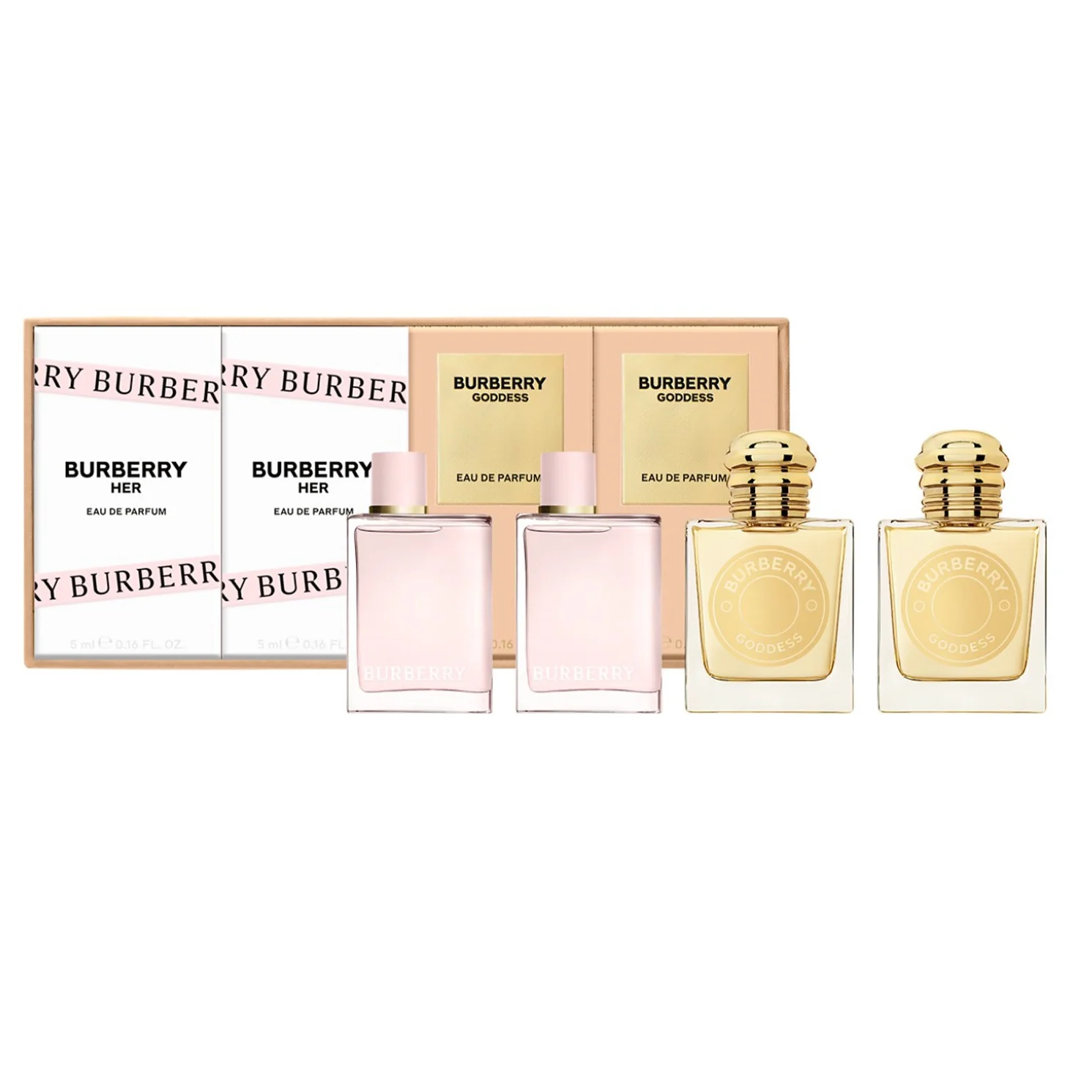 Burberry Perfume Collection 4 Piece Gift Set