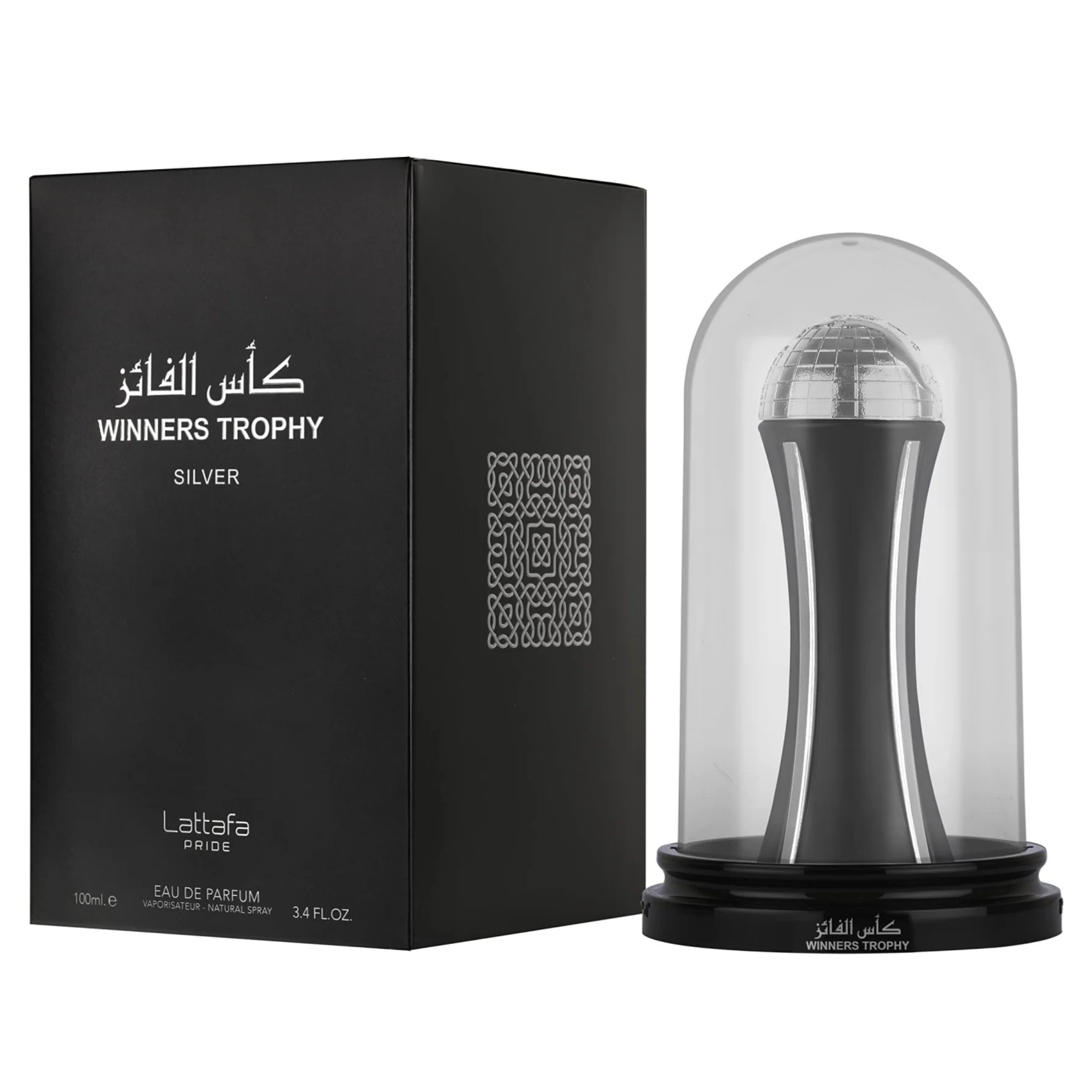 Winners Trophy Silver by Lattafa 100ml EDP